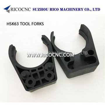 HSK 63 Plastic Fork Tooling for VMC Milling Machine With ATC Toolchange photo-2