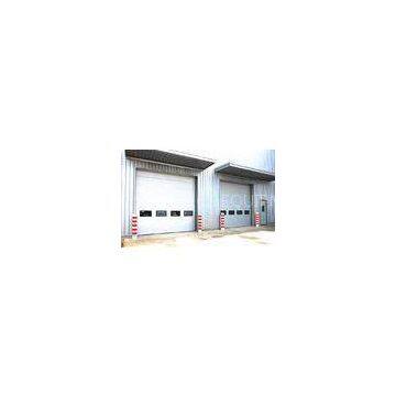 Automatic Vertical Lifting Industrial Sectional Doors Polyurethane Foam Insulation
