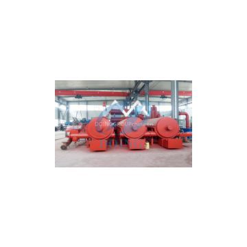 Fully continuous tyre pyrolysis plant