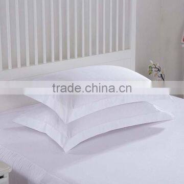 100% Cotton Hotel Pillow Case, Satin White Pillow Cover Used for Hotel photo-3