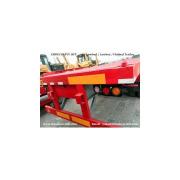 CHINA HEAVY LIFT 40 ft Flatbed Container Semi Trailer