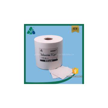 Disposable high absorbency lint free nonwoven industrial cleaning wipes