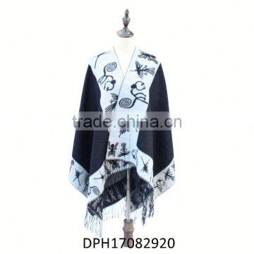 factory lady winter warm poncho history For winter