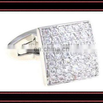 fashion luxurious light diamond cufflinks