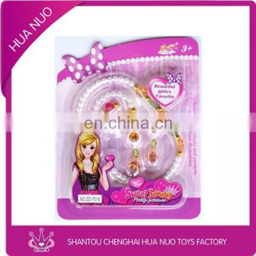 Promotional toy jewelry set for girl