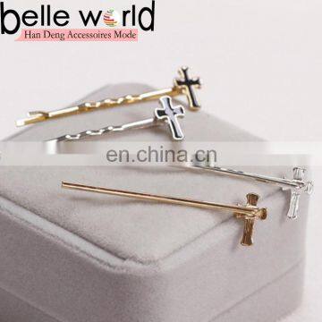 Sweet Cross Hairpins For Women Cross Wave Hairpins photo-2