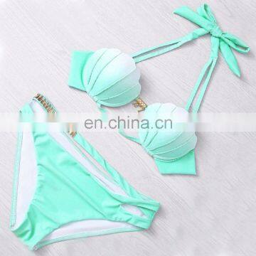 NEw arrival shell bikini 2017 wholesale