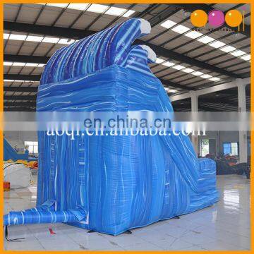 2017 China Popular Water Games Dolphin Inflatable Water Slides for Lake photo-5