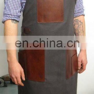 Leather welding apron