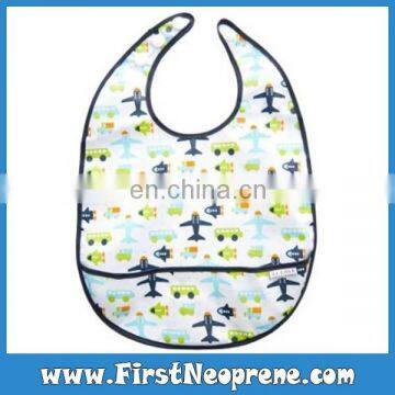 Washable Factory Production Baby Promotion Neoprene Bibs photo-5