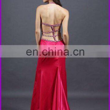 red long backless dress patterns