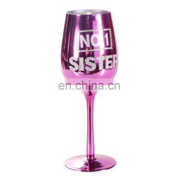 Gold/Pink Champagne Glass For Moet & Chandon photo-5