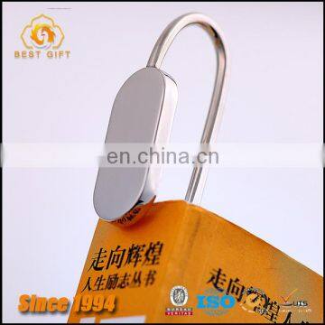 Shiny Etching Silver Handmade Bookmark With Gift Box photo-3