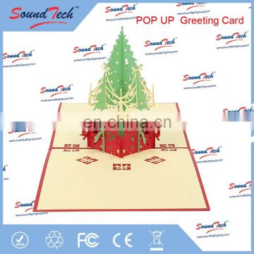 Customized pop up gift card printing