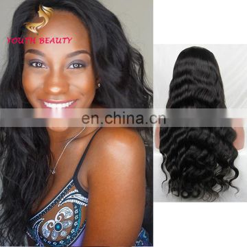 Brazilian Human Virgin Hair Human Hair Wigs 9A lace front wig in body wave full lace wig