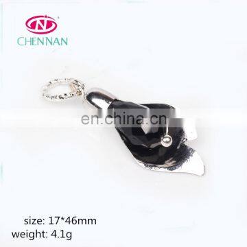 17*46 mm black virgin marry jewelry necklace drop pendant crystal tray for cabochon