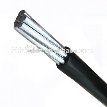 Rated voltage 1kV copper core PVC insulated overhead cable