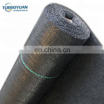 agricultural pp ground cover fabric / black plastic weed control mat made in China