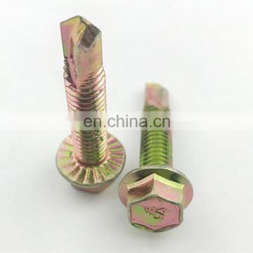 Full thread hex Flange self drilling screw