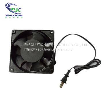 AC 220V 240V 12CM 12038 120mm Metal Double Ball Bearing Axial Cooling Fan photo-3