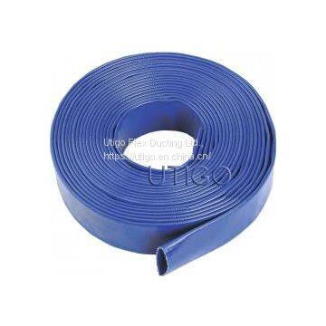 Layflat water discharge hose