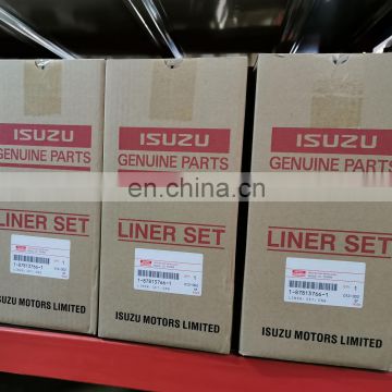 Excavating Machinery Engine 4HK1 /6HK1 Diesel Engine Part Isuzu 3 Cylinder Liner Kit