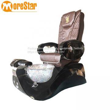 SPA salon no plumbing pedicure chair luxury whirlpool massage nail chair