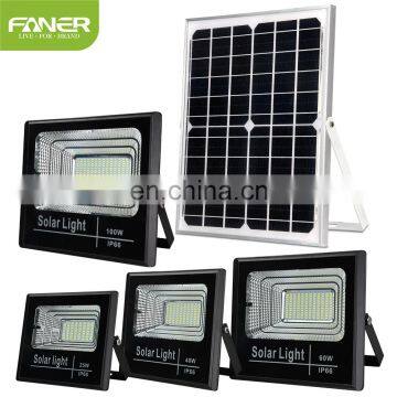 Faner Factory Price Housing for Led Lighting Led Flood Light 120w Solar Led Flood Light 12 Volt photo-2