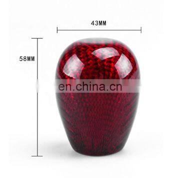 Hot Sale Car Carbon Fiber Gear Shift Knob photo-2