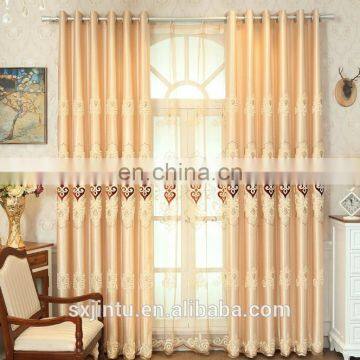 embroidered of home curtain and camouflage fabric blackout curtain