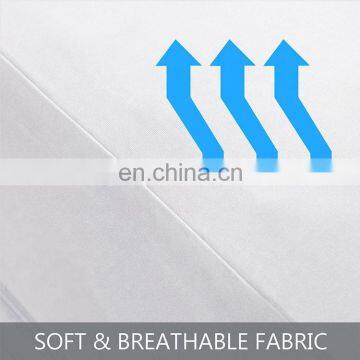 High Quality 100% Polyester Anti-bacterial Waterproof Cooling Knitted Pads Mattress Protectors photo-4