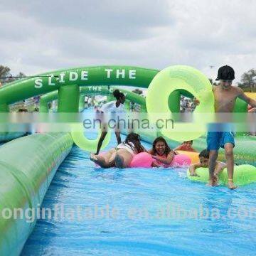 Single Lane Cheap Slip n Slide for Adult ,1000 ft Slip n Slide Inflatable Slide the City photo-5