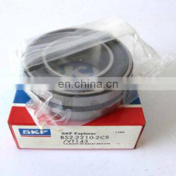 spherical roller bearing BS2-2210-2RSK/VT143 22210 size 50*90*28 mm a bearings BS2-2210-2RSK/VT143