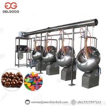 High Quality Chocolate Coating Machine Chocolate Coater Nut Chocolate Processing Machine