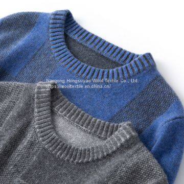 High Quality Knit Woman Cashmere Sweater/Plaid Cashmere Sweaters Manufacturer photo-3