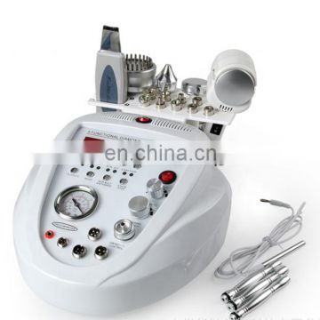 Portable Microdermabrasion 5 In 1 Diamond Dermabrasion Skin Scrubber Ultrasound Hot And Cold Facial Beauty Machine