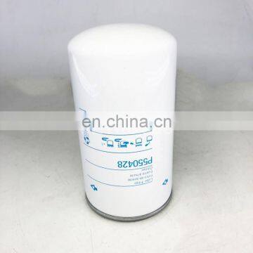 Excavator engine lube oil filter P550428