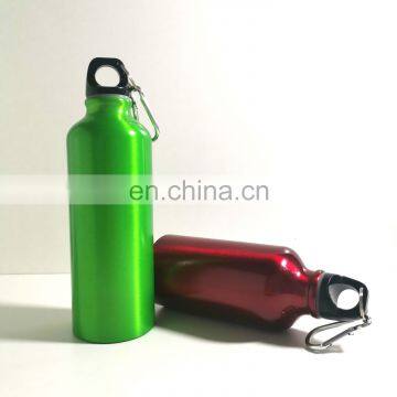 Promotional bpa free blank custom travel sport dropper aluminum water sports bottle