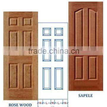 High quality veneer hdf door skin