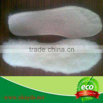 factory wholesale sheepskin shoe insole