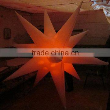 customized Inflatable Party Decoration Star with LED Light
