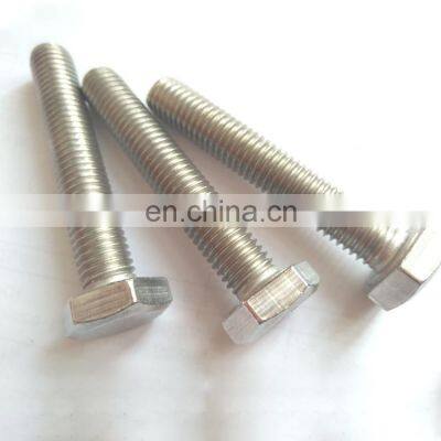 solar bolt m10x1.25 stainless steel 316 304 astm a193 b8 hex bolt m8x45mm bolt