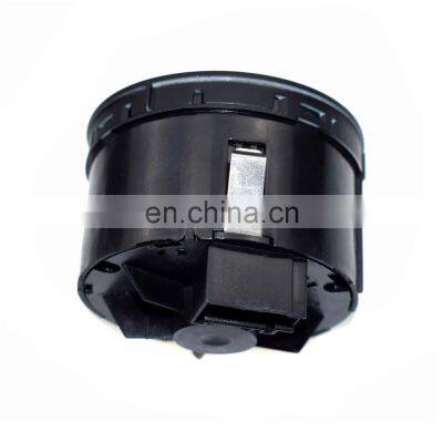 Free Shipping!NEW Chrome Headlight Fog Light Switch Control For AUDI A6 S6 C6 Allroad Q7 RS6 photo-3