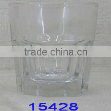 Machine made drinking glass tumbler