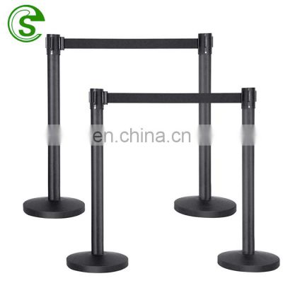 Queue Barrier Posts Stainless Steel Stanchion Divider for crowd control