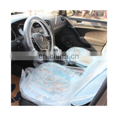 JZ Clear/White Plastic Car Seat Covers One-off Car Seats Protector