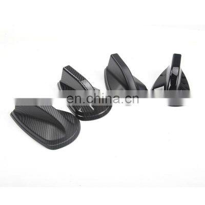 Carbon Fiber Style Shark Fin Antenna Cover For Renault Zoe 2021 photo-5