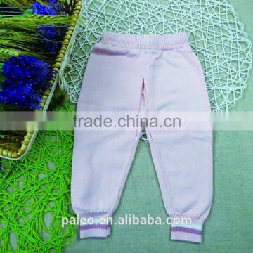 factory sale 100% cotton knitting children sweater long pants