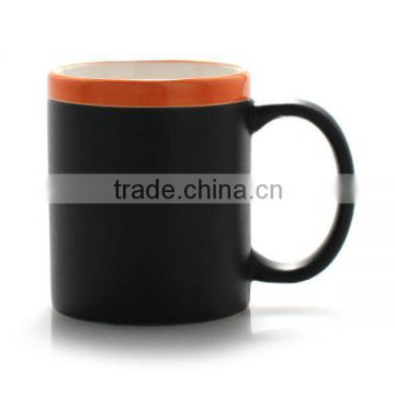 Ceramic starbucks city mug shape chalk mug