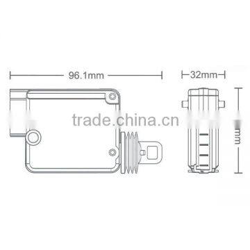 New 12V /24V DC Electric Car Door Lock Motor for Delica photo-2